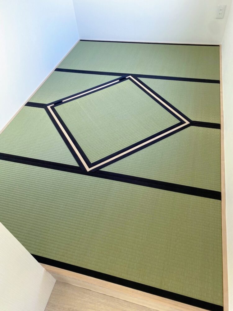 変形畳の施工例